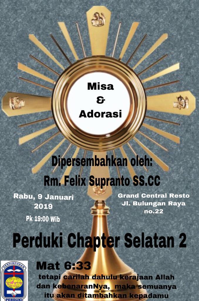 Perduki Chapter Selatan 2 – Rabu, 09 Januari 2018