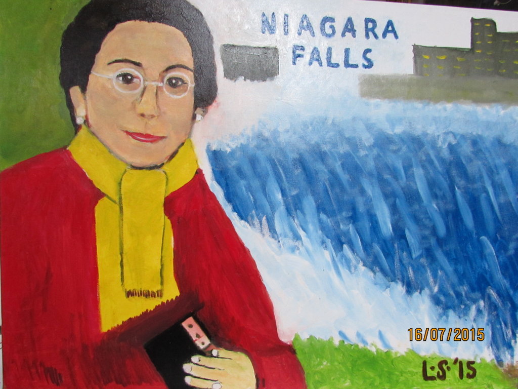 Lukisan XIII – Niagara Falls