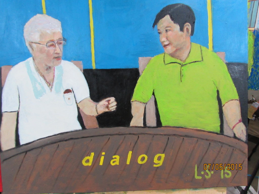 Lukisan VII – Dialogue