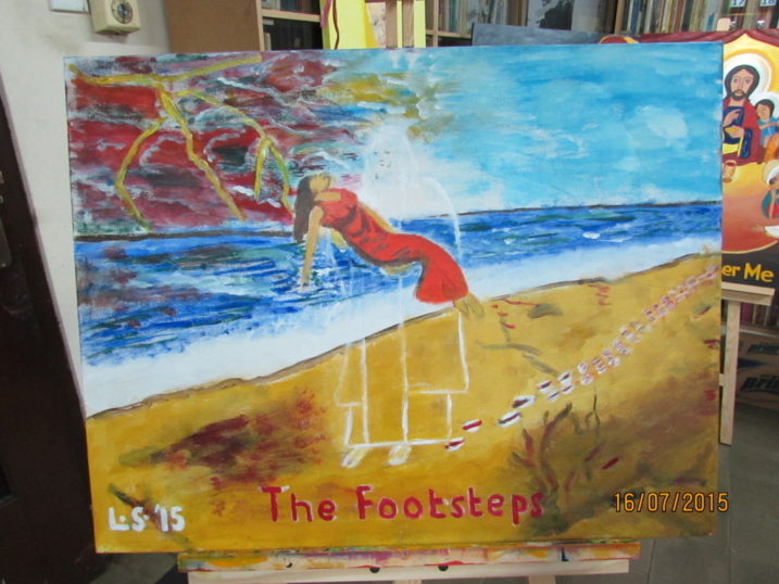 Lukisan XXIV – The Footsteps