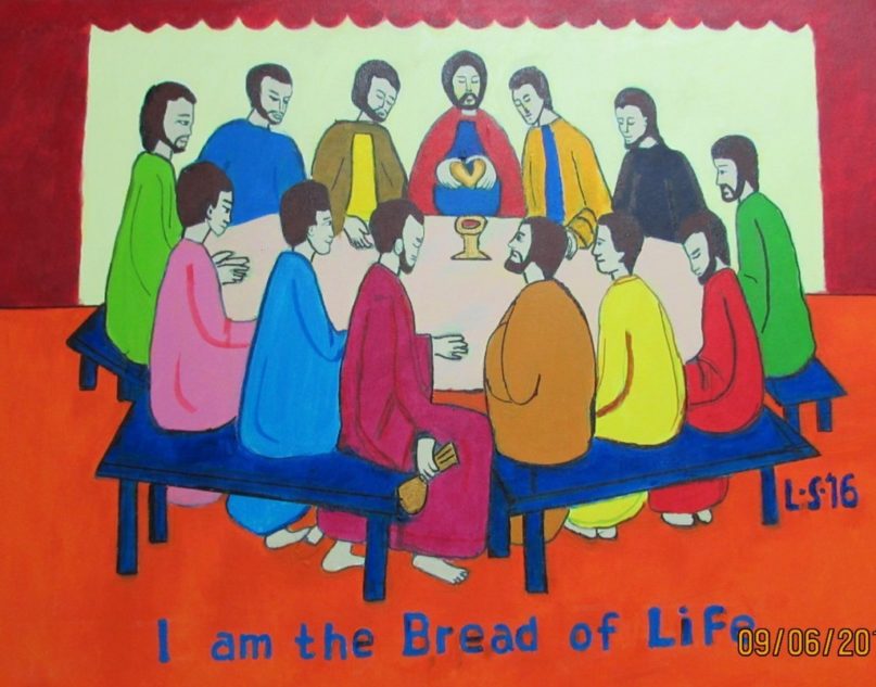 Lukisan LXXV – I Am The Bread of Life