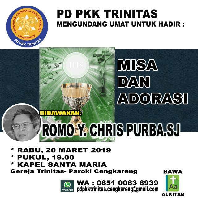 PD PKK Trinitas – Rabu, 20 Maret 2019