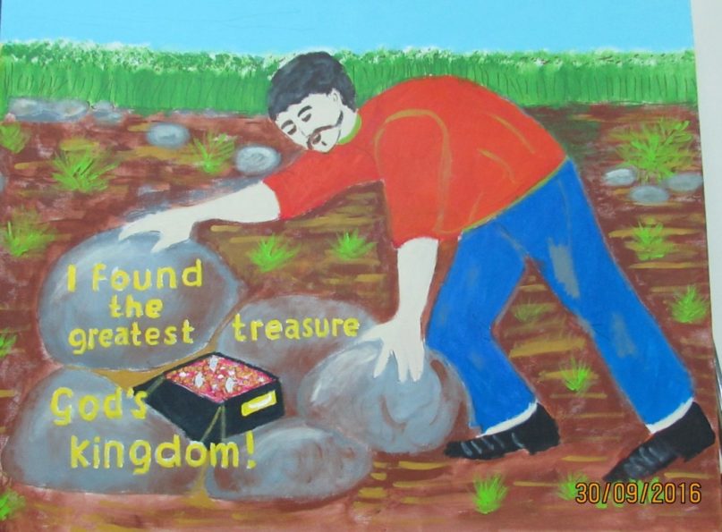 Lukisan CIV – I Found The Greatest Treasure: Gods Kingdom