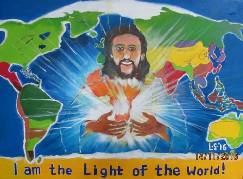 Lukisan CVI – I am the Light of the world