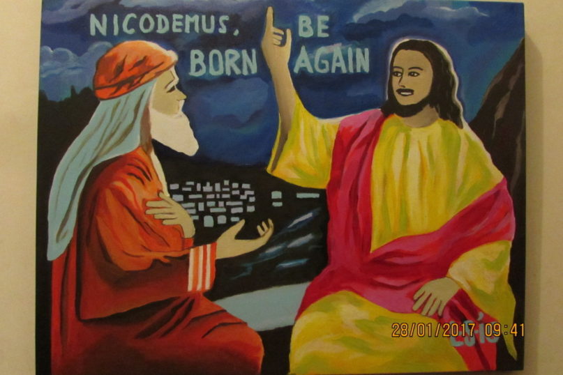 Lukisan CVIII – Nicodemus, Be Born Again