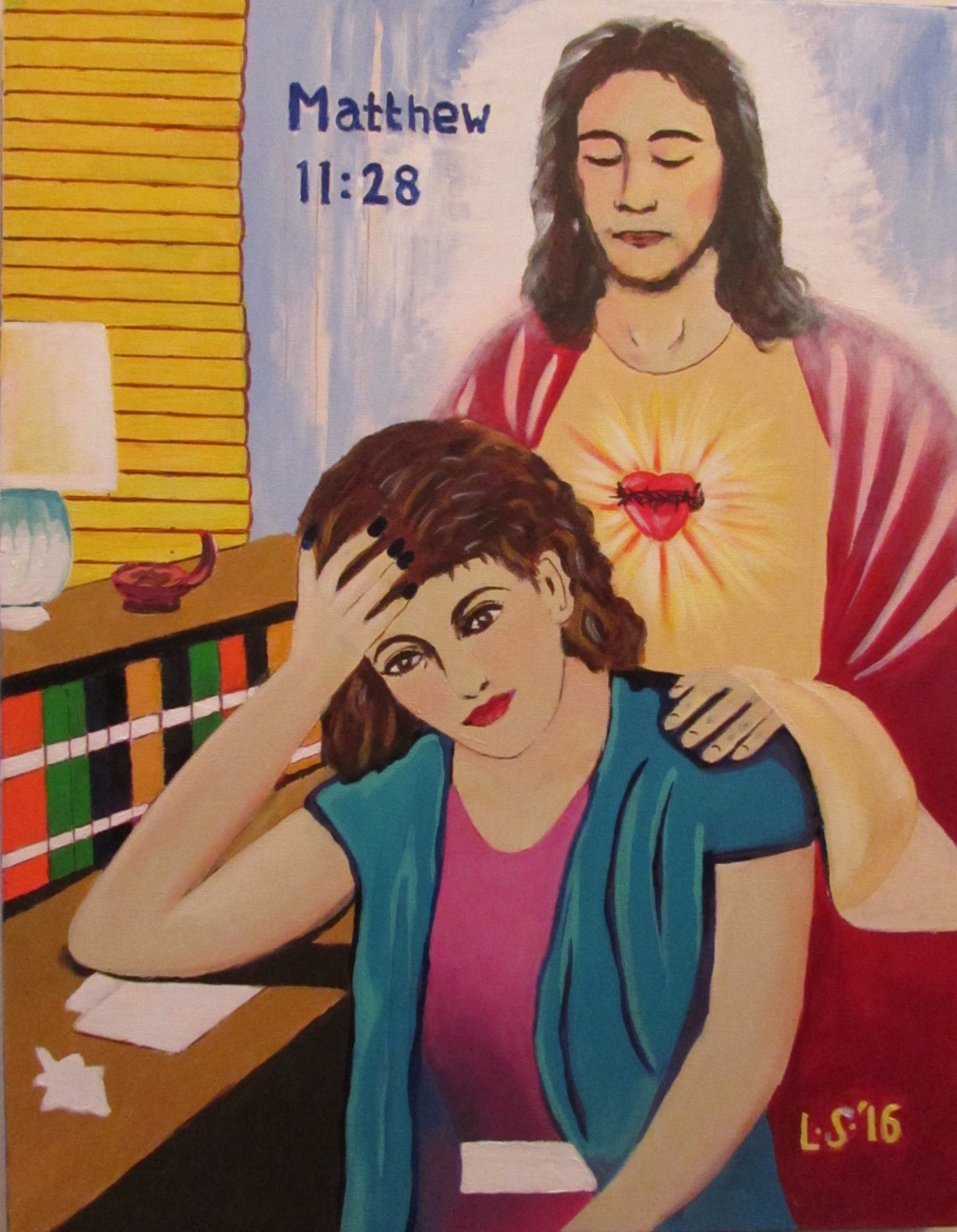 Lukisan CIX – Mathew 11:28