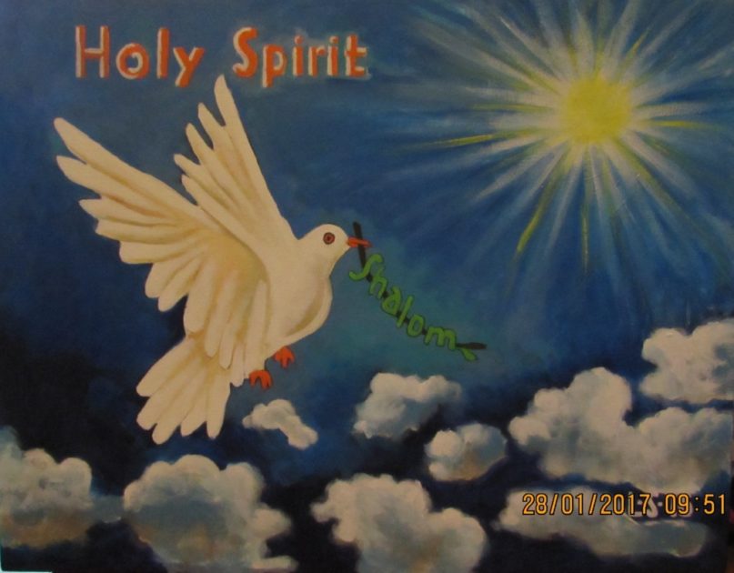Lukisan CXI – Holy Spirit; Shalom