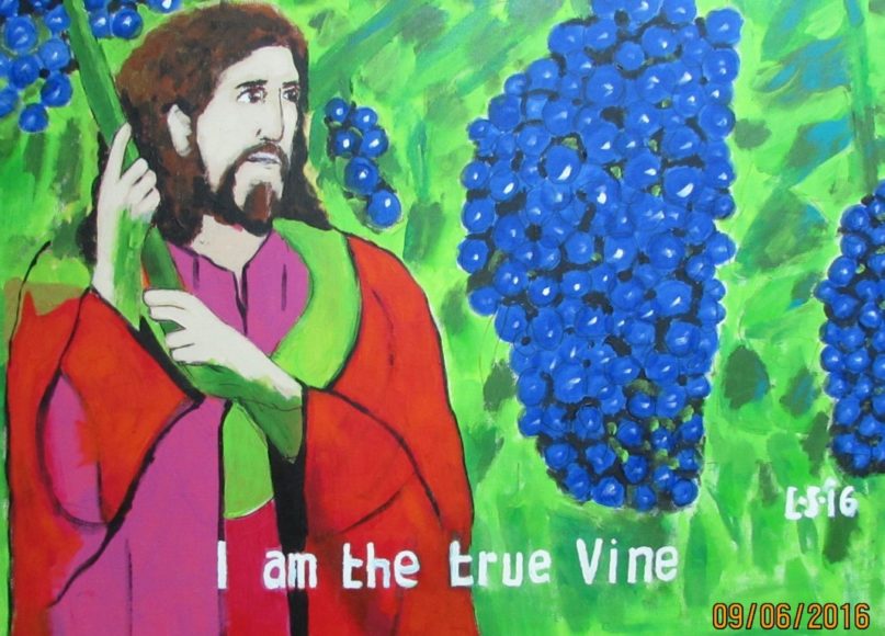 Lukisan LXXVIII – I Am The True Vine