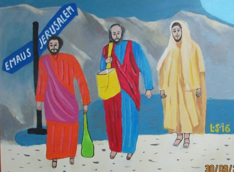 Lukisan LXXXVI – On The Road to Emmaus