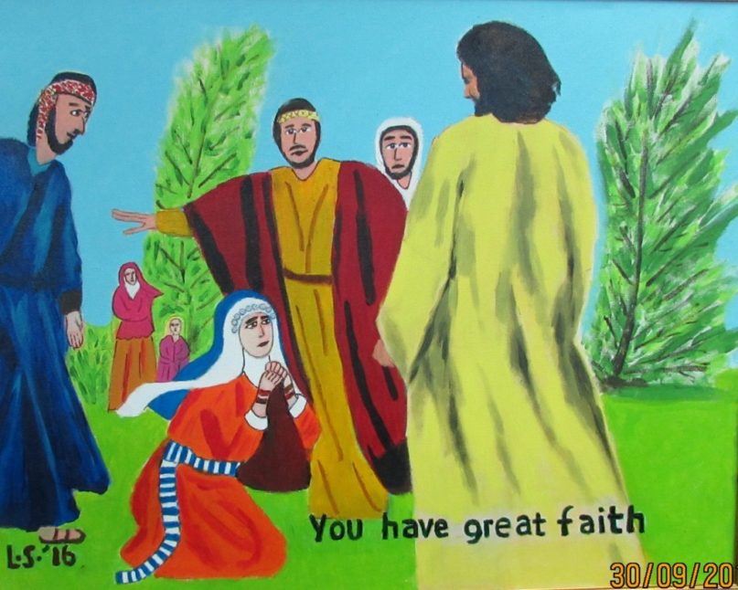 Lukisan XCI – You Have Great Faith