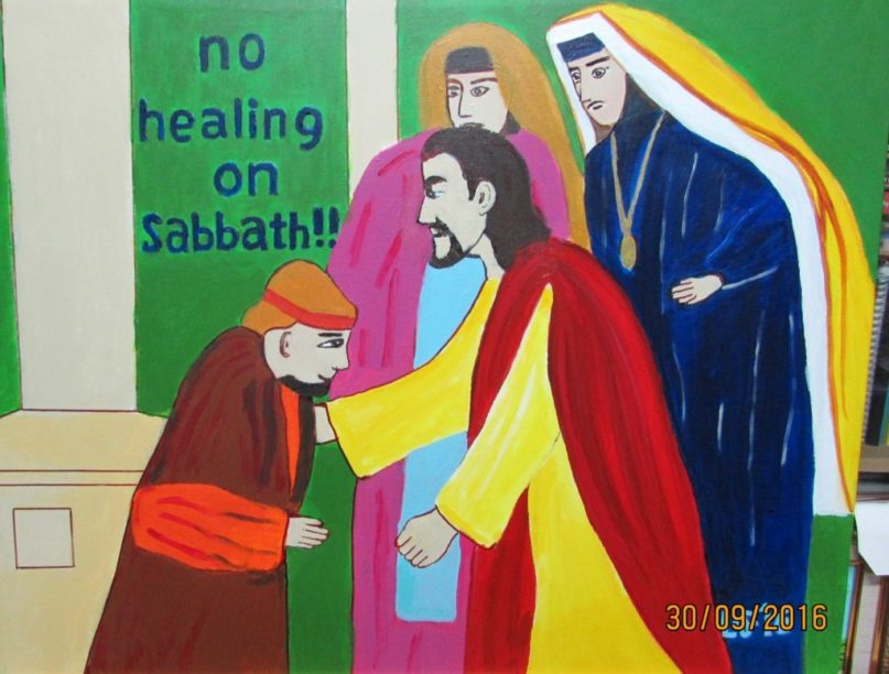 Lukisan XCIV – No Healing on Sabbath!