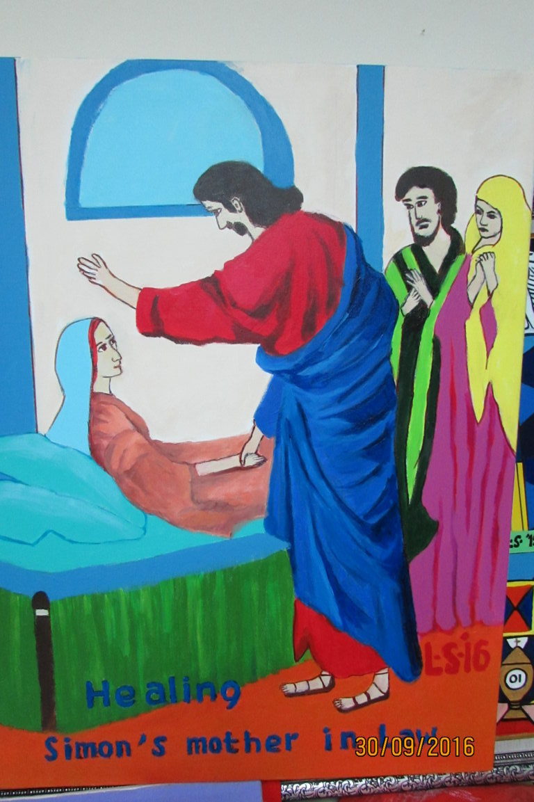 Lukisan XCIX – Healing Simon’s Mother in Law