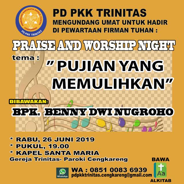 PD PKK Trinitas – Rabu, 26 Juni 2019