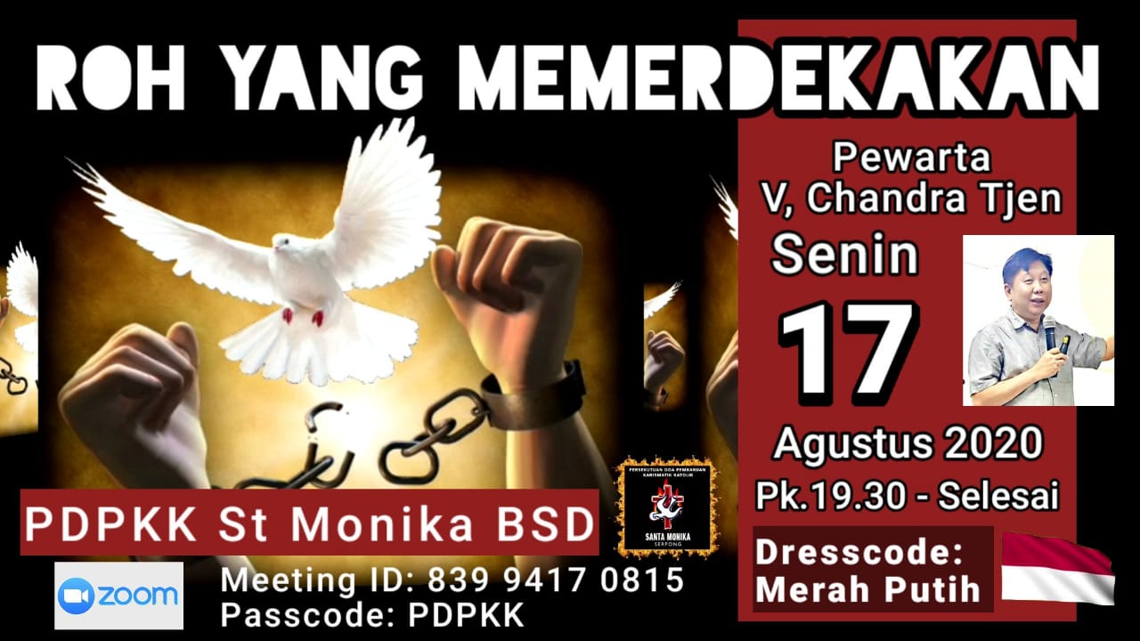 PD PKK St. Monika BSD – Senin, 17 Agustus 2020