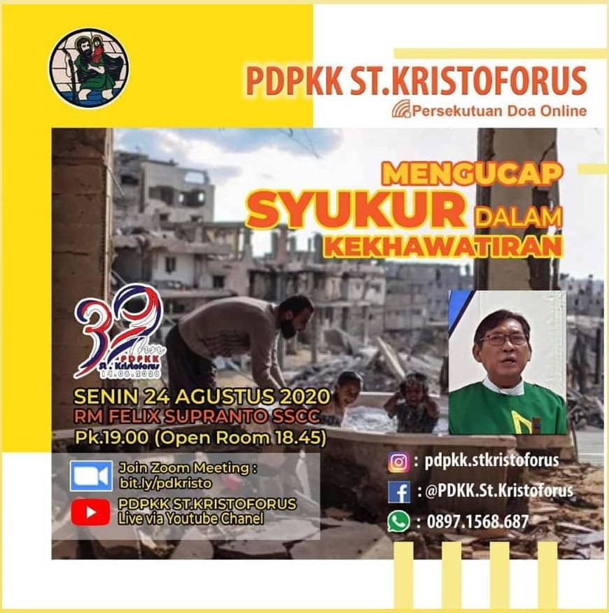PD PKK St. Kristoforus – Senin, 24 Agustus 2020