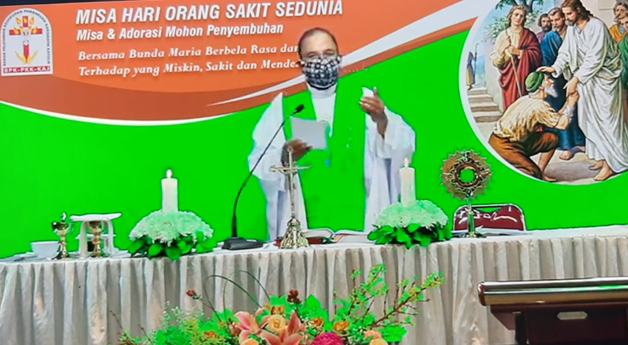 Dari Misa HOSD: Pengalaman Sakit Menyadarkan Ketergantungan Kita pada Tuhan