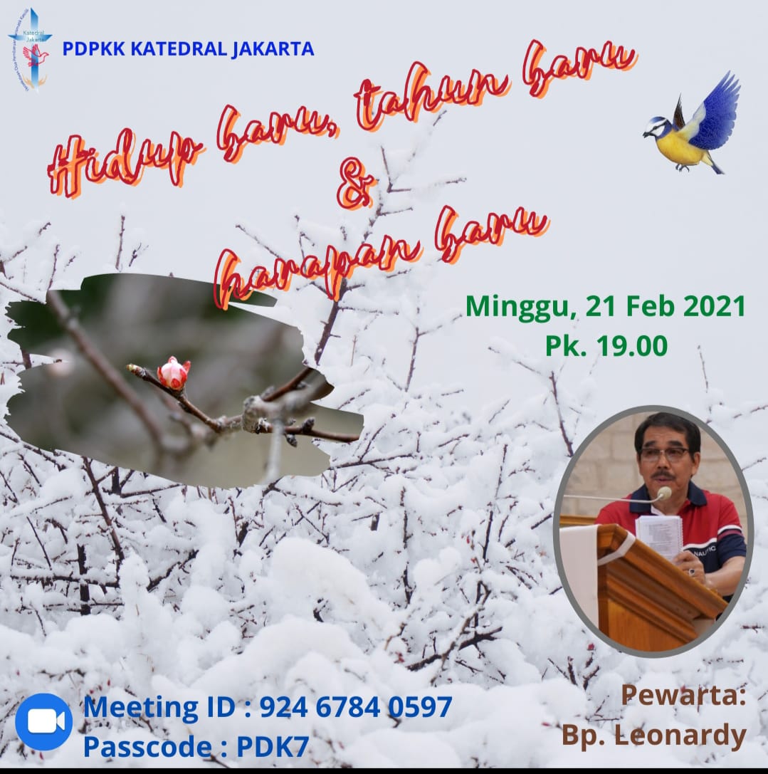 PDPKK Katedral Jakarta is inviting you to a scheduled Zoom worship.