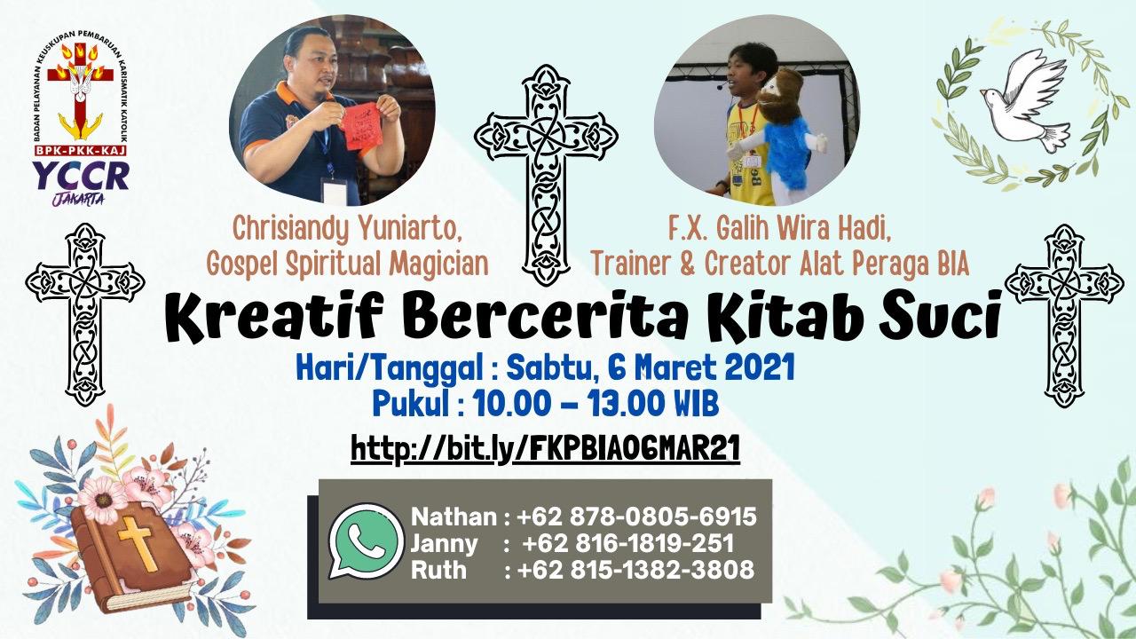 Kreatif Bercerita Kitab Suci