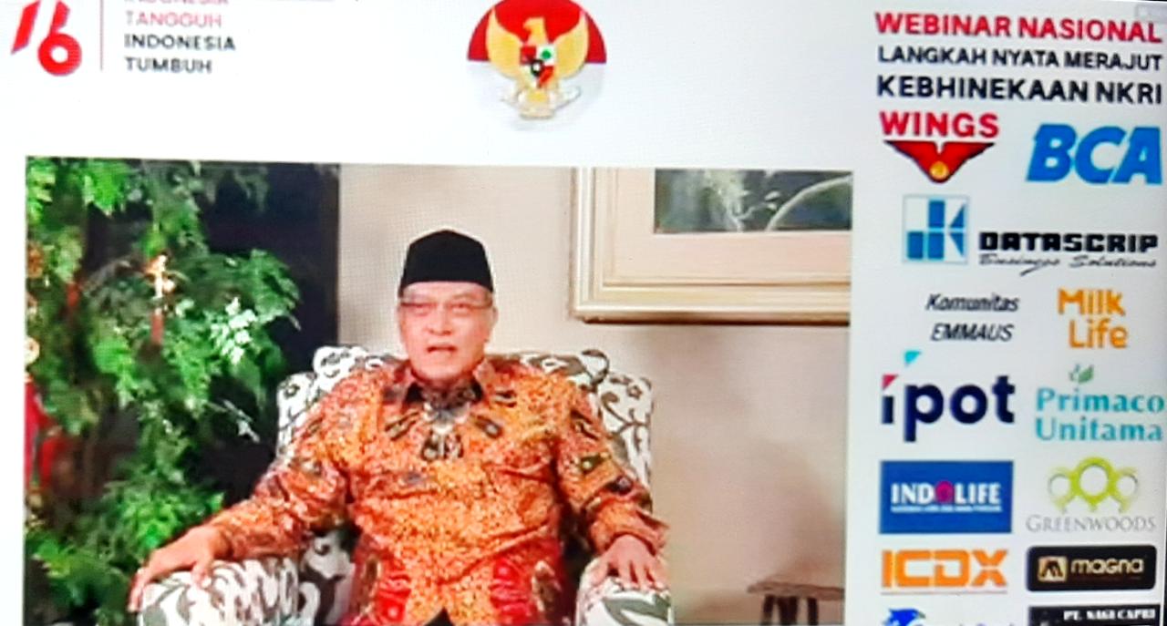 BPN Gelar Webinar Nasional” Langkah Nyata Merajut Kebhinekaan NKRI