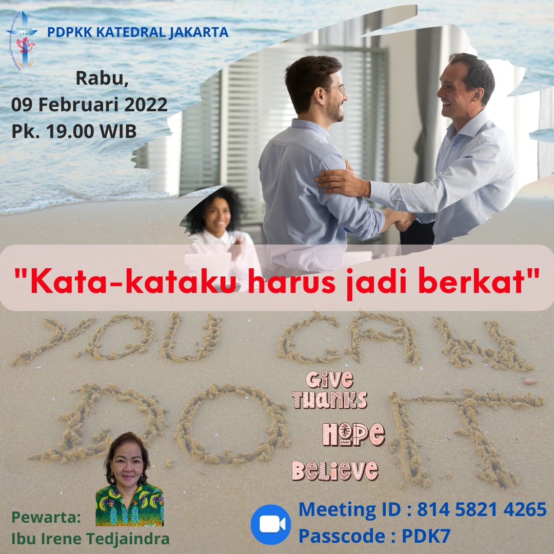 Kata-kataku harus jadi berkat