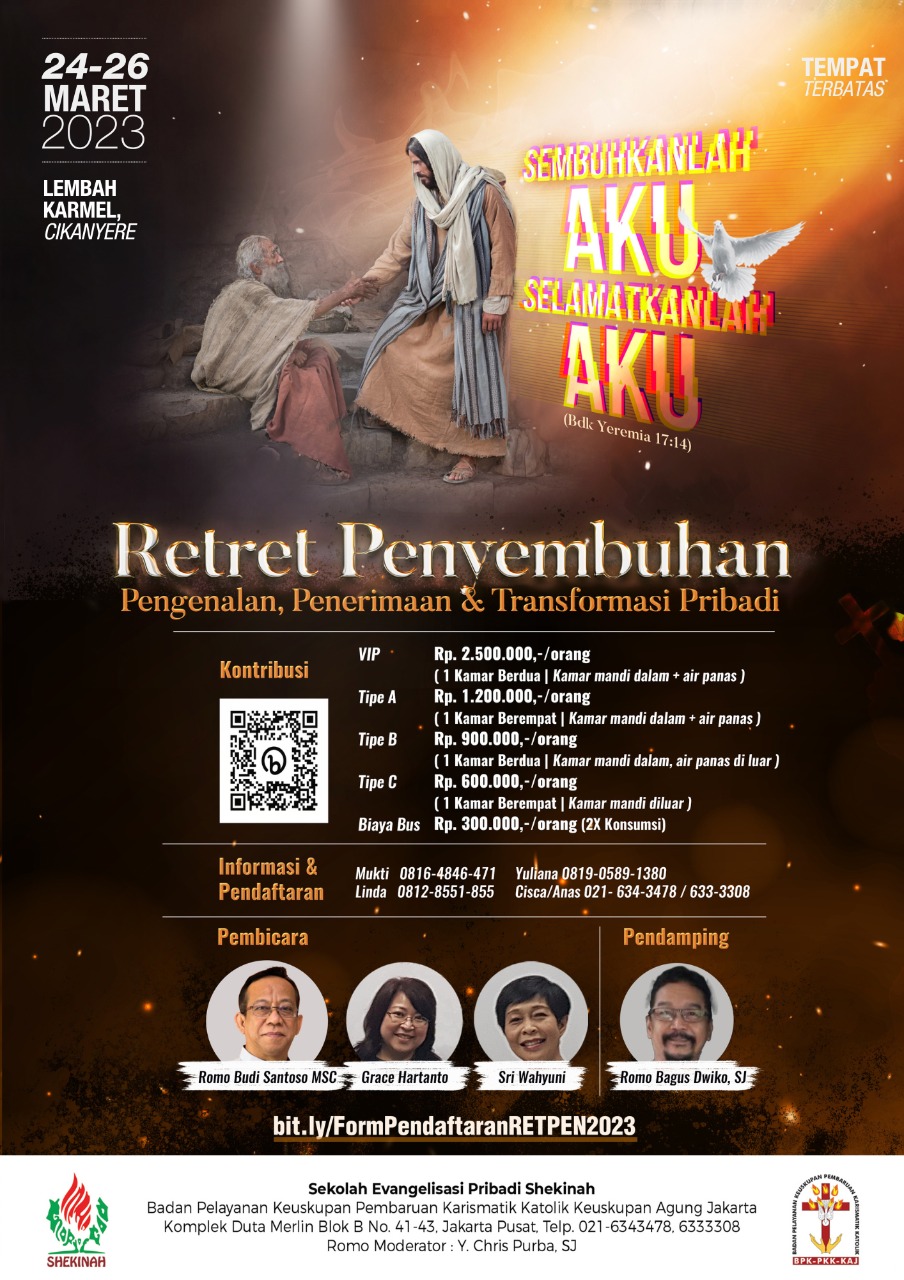 RETRET PENYEMBUHAN SEP SHEKINAH